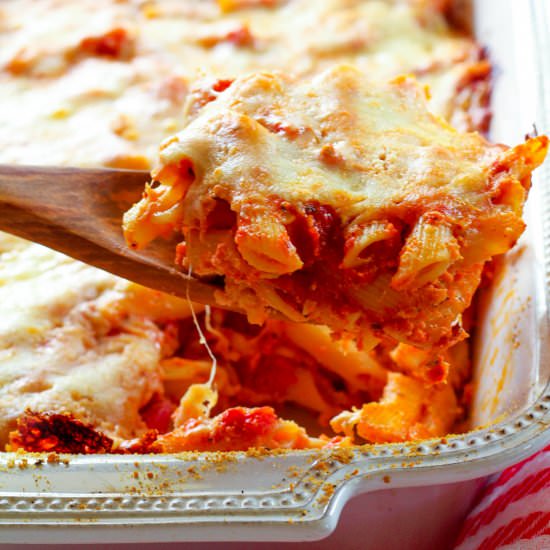 Easy Baked Ziti