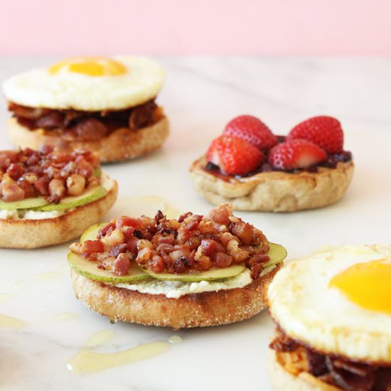 3 Ways to Eat English Muffins