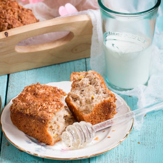 Courgette and Apple Mini Bread