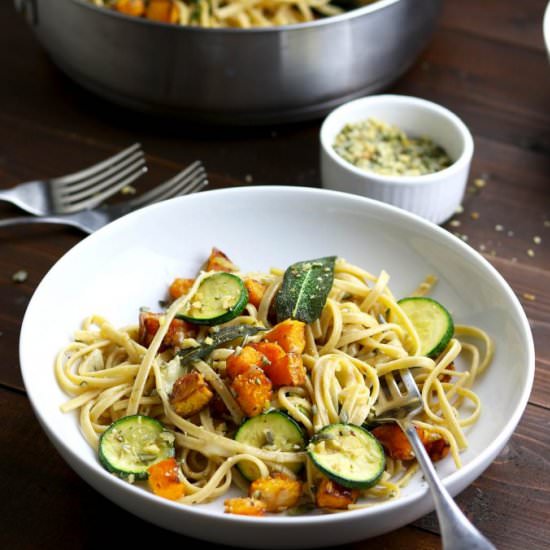 Butternut Squash & Sage Tagliatelle