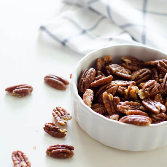 Salted Maple Bacon Pecans