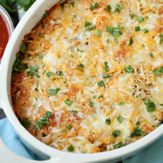 Chicken Taco Casserole