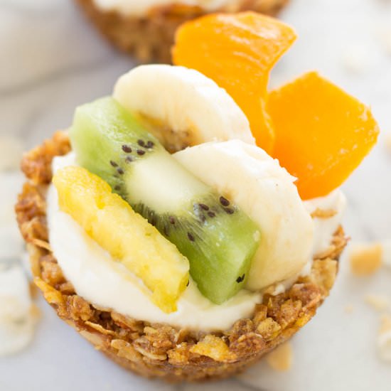 Tropical Granola Cups
