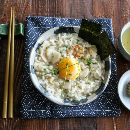 Japanese Seafood Risotto
