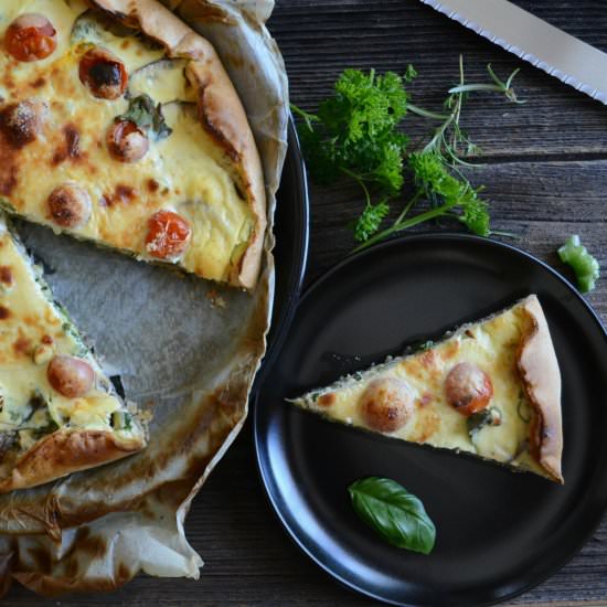 Vegetarian Quiche