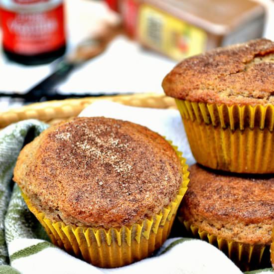 Gluten Free Snickerdoodle Muffins