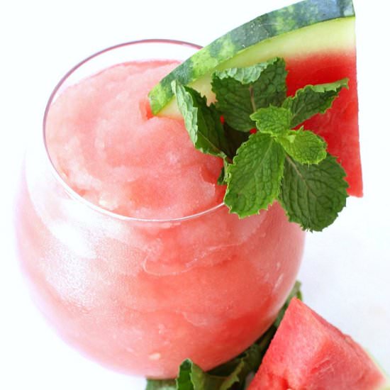 Watermelon Rosé Slushie