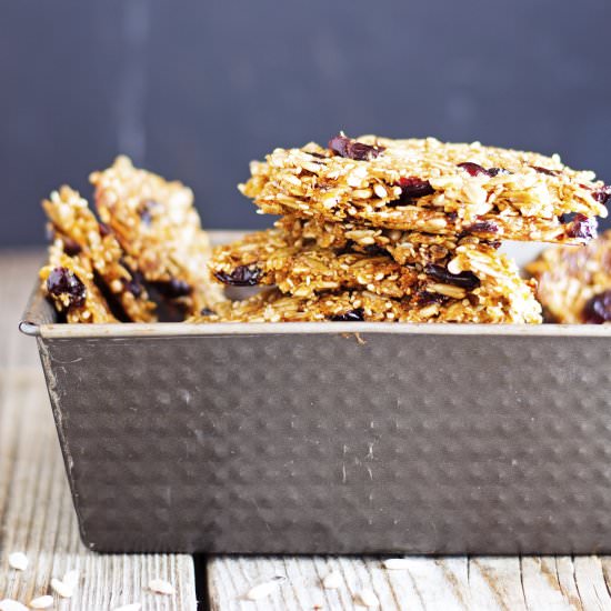 Sunflower Sesame Seed Brittle