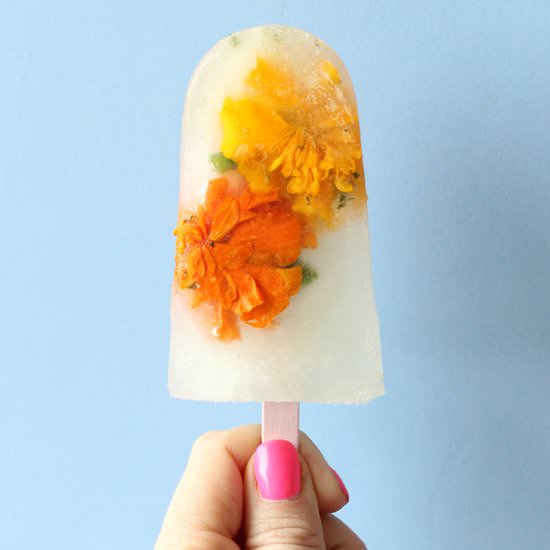 Floral Popsicles