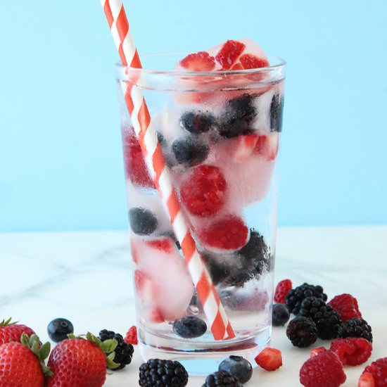 Very Berry Ice Cubes