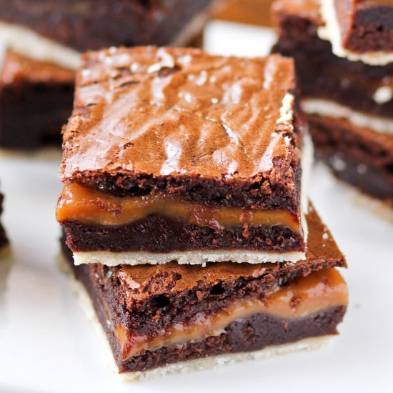 Twix Brownies