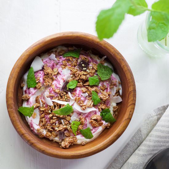 Easy Yogurt + Granola Power Bowl