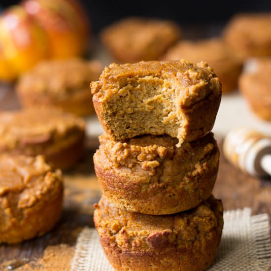 Honey Pumpkin Pie Muffins