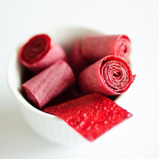 Plum Fruit Roll-Ups