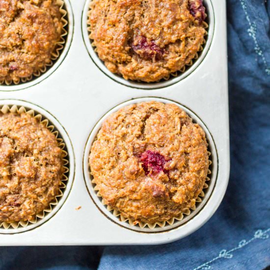 Raspberry Muffins
