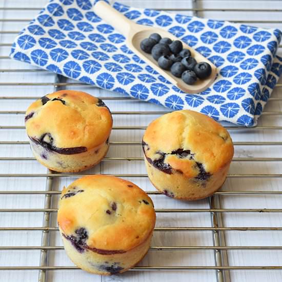 Lemon Blueberry Muffins