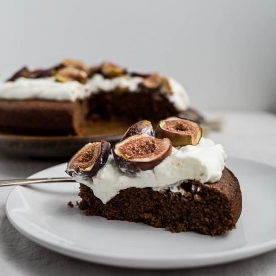 Chocolate-Almond Cake