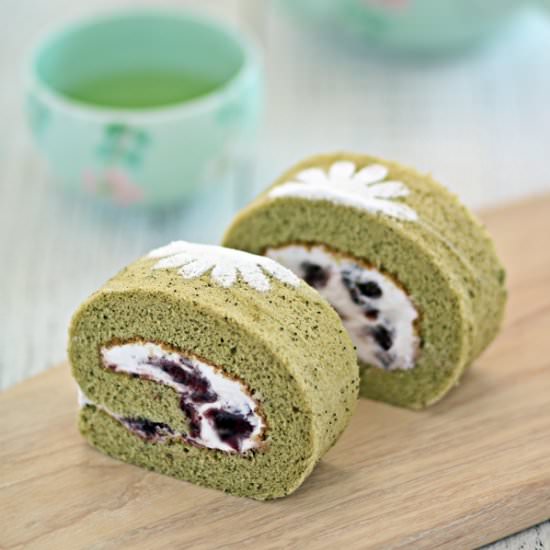 Matcha Swiss Roll
