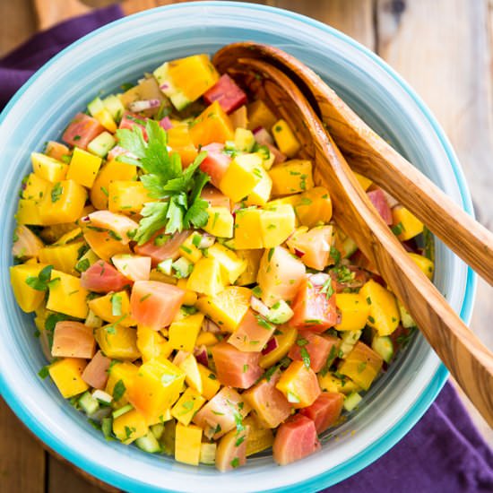 Beet Mango Salad