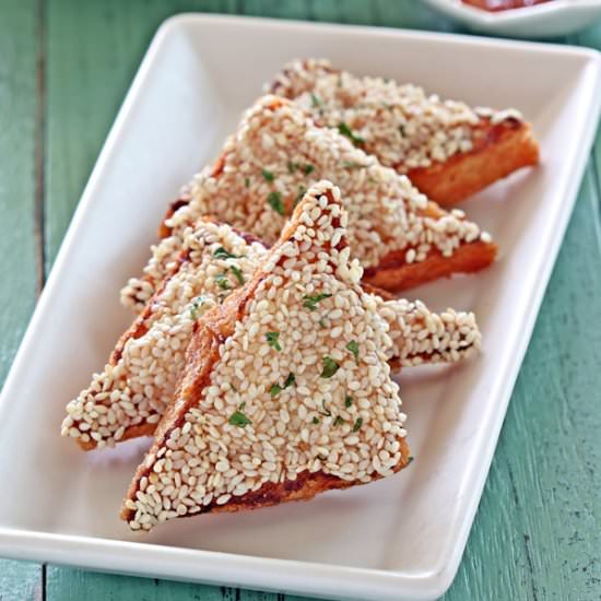 Sesame Prawn Toast