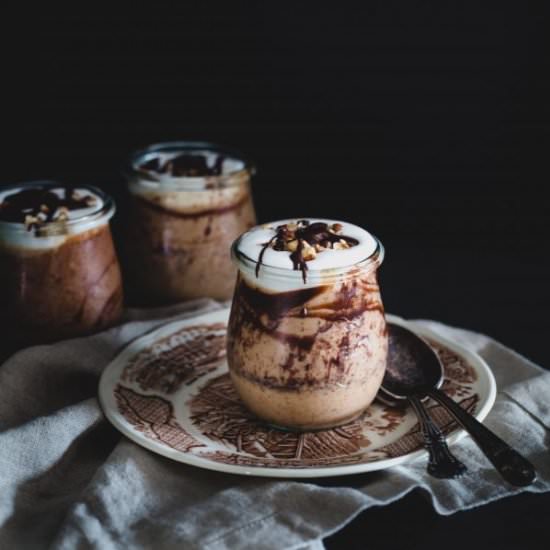 Almond Butter Chocolate Mousse