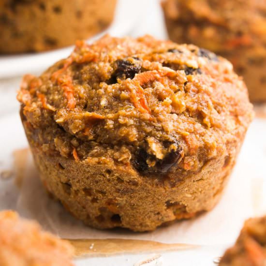 Morning Glory Bran Muffins