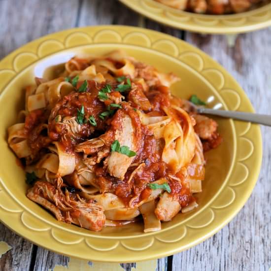 Chicken Thigh Bolognese