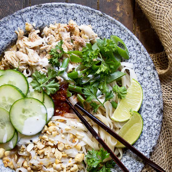 Vietnamese Chicken Noodle Bowl
