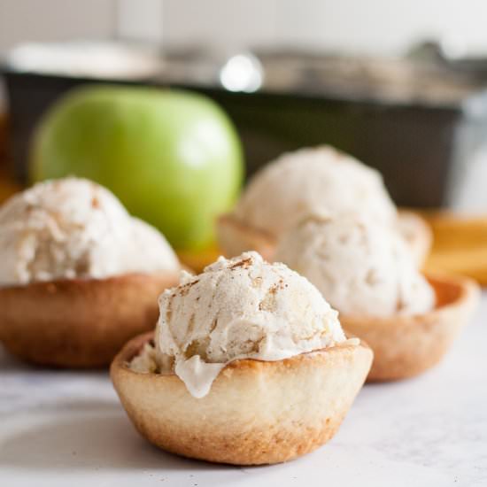 No Churn Apple Pie Ice Cream