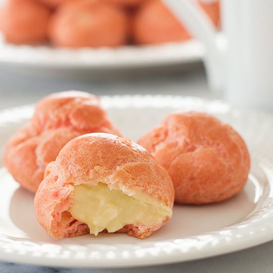 Pink Cream Puffs