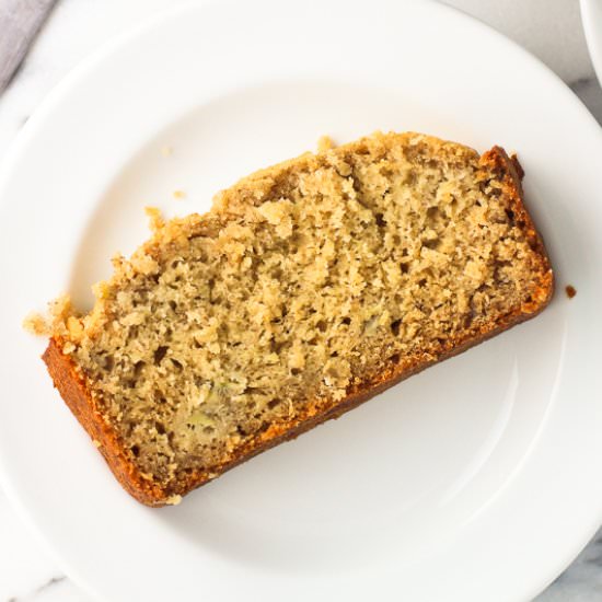 Naturally Sweetened Banana Bread