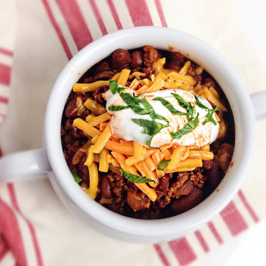 Spicy Beef Chili