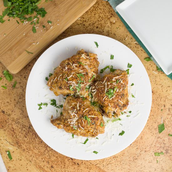 Parmesan Chicken Thighs