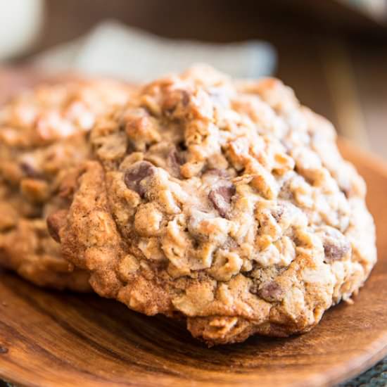 Big Fat & Chewy Oatmeal Cookies