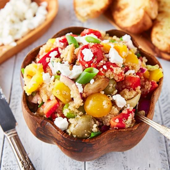 Mediterranean Quinoa Salad