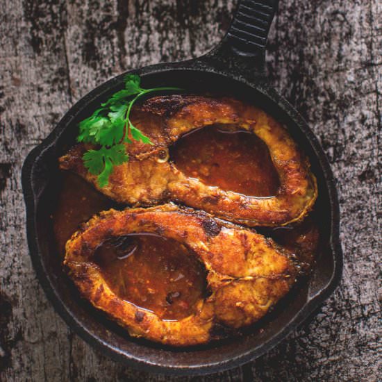 Coriander Fish Curry