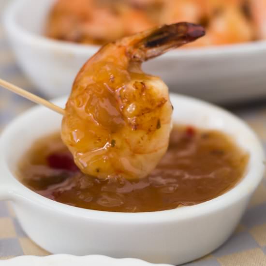 Pan Grilled Shrimp