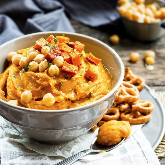 Roasted Sweet Potato Hummus