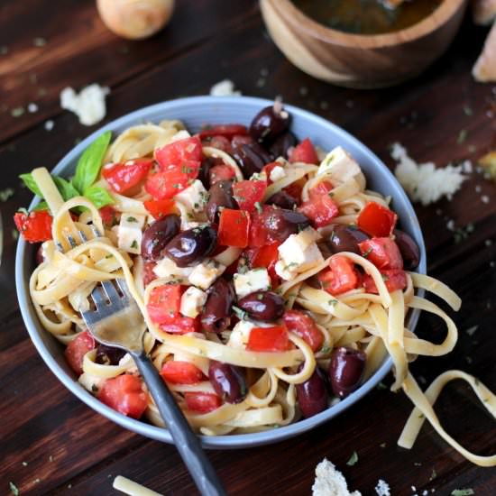 Warm Greek Pasta
