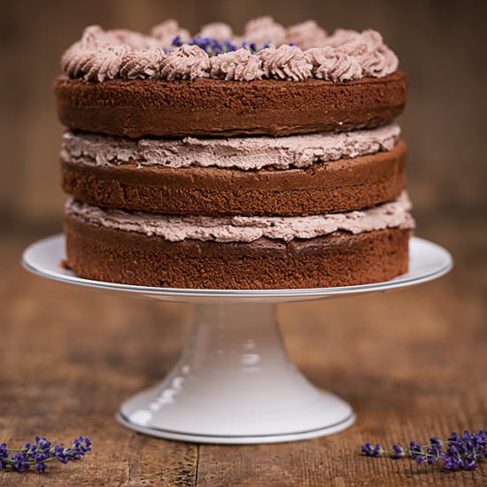 Naked Chocolate Cake