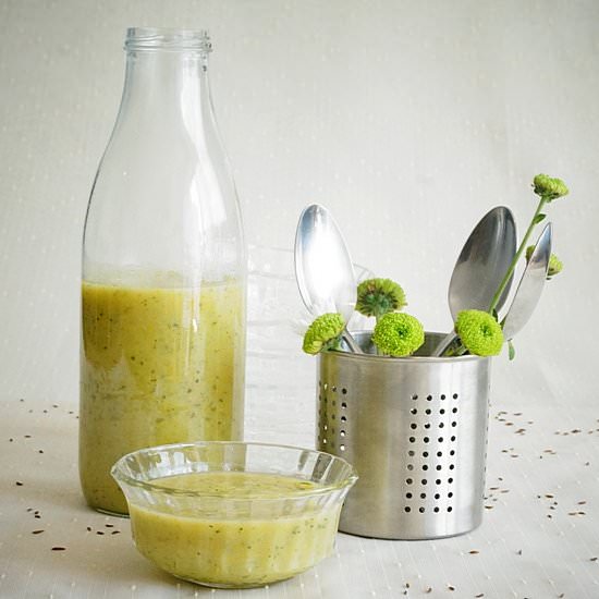 Zucchini chickpea soup