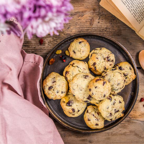 Cranberry cookies