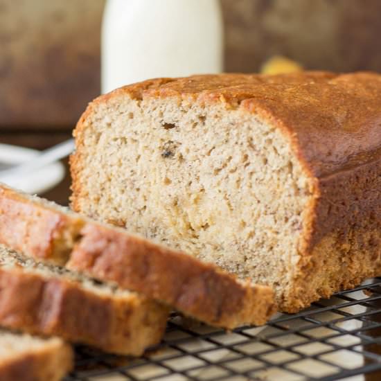 Brown Sugar Stuffed Banana Bread