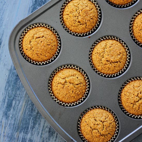 Gluten Free Oatmeal Muffins