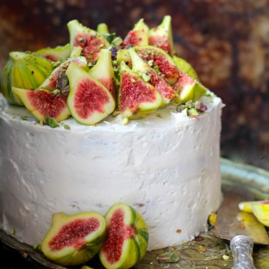 Fresh Fig Spice Cake