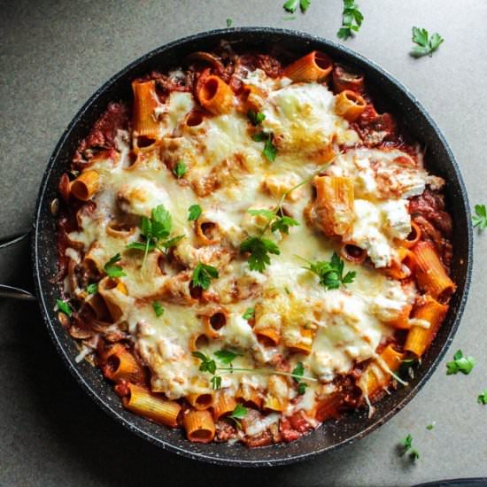 Skillet Baked Ziti
