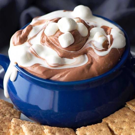 Fluffy S’mores Dip