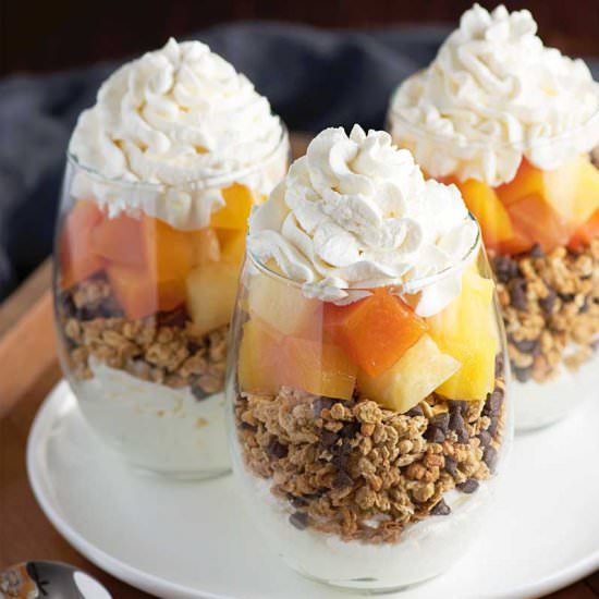 Tropical Fruit Parfaits