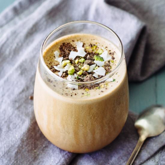 Creamy Mocha Coffee Smoothie