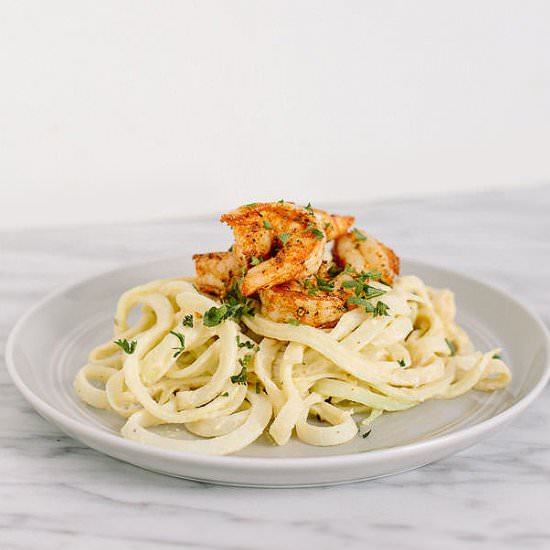 Alfredo Cajun Shrimp